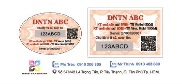 In tem nhãn - In Ấn Minh Thành Thịnh - Công Ty TNHH SX TM DV In Minh Thành Thịnh